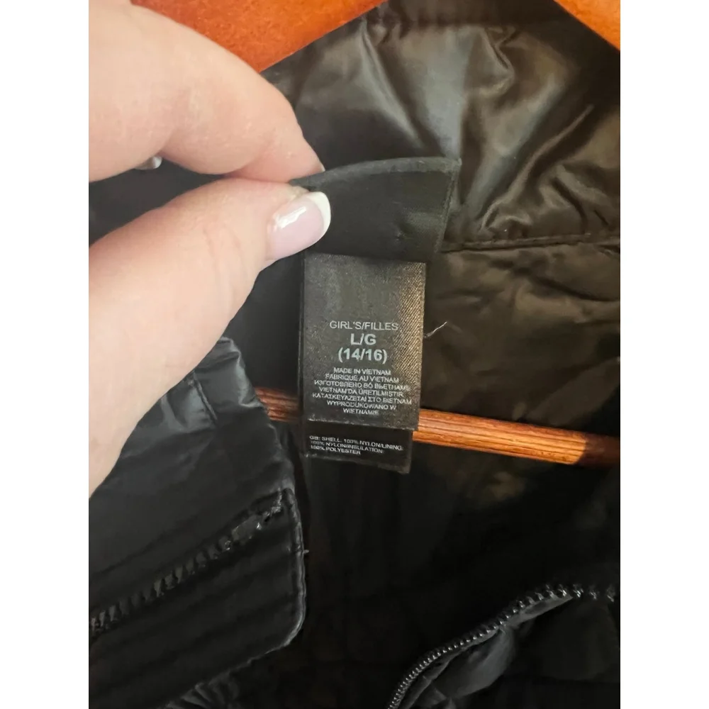 THE NORTH FACE THERMOBALL Black INSULATED Quilted Zip JACKET Puffer